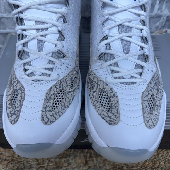 Nike Air Jordan 11 Low IE White Cobalt Zen Grey Cement 306008-143 Mens Size 8 main image 12